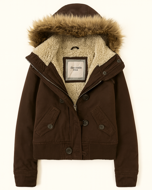 Sherpa-Lined Winter Parka