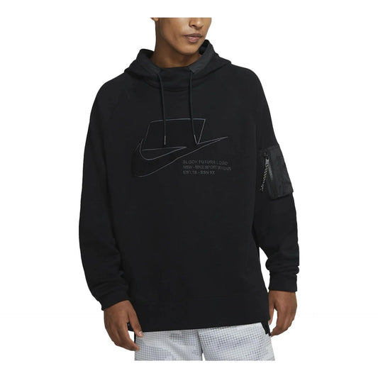 Nike Streetwear Black Pullover Hoodie