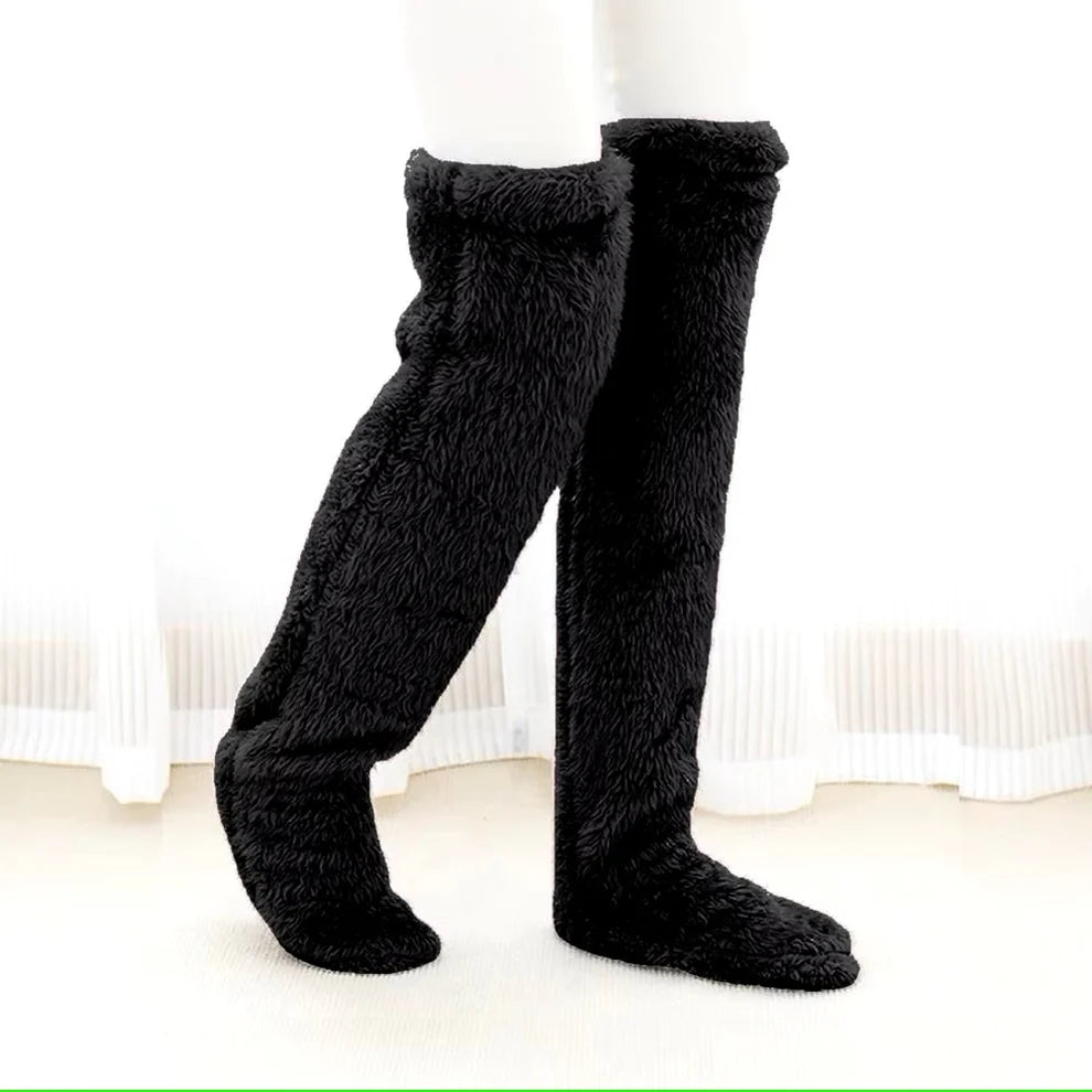 Ultra Soft Thigh-High Lounge Socks