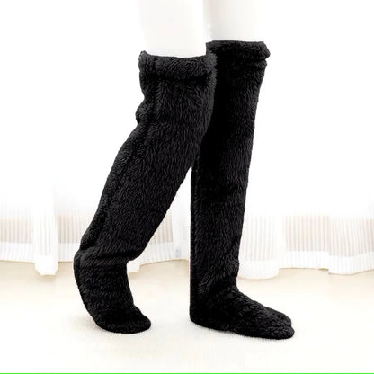 Ultra Soft Thigh-High Lounge Socks