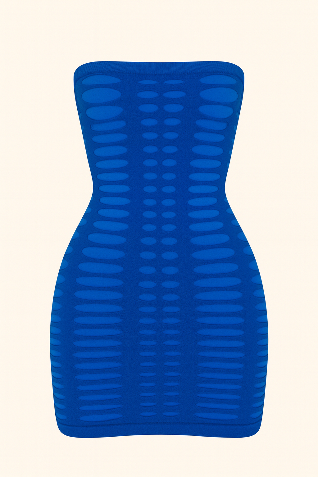 Electric Optical-Illusion Bodycon Dress