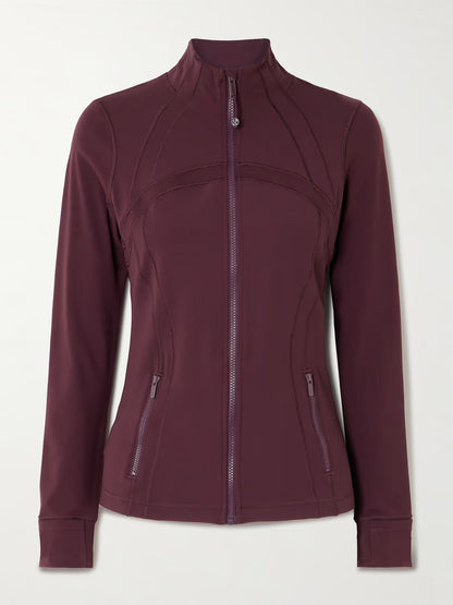 Goodnight Plum Performance Zip Jacket & Leggings Set